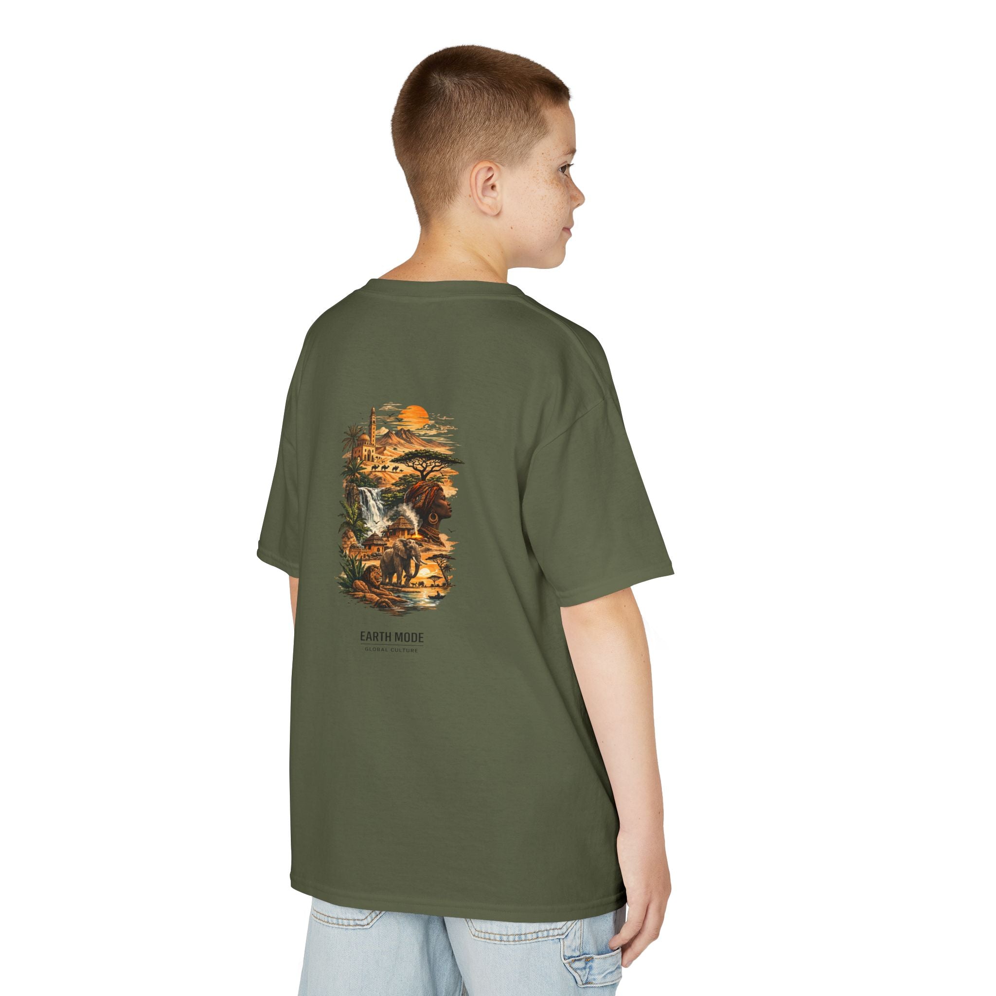 EARTH MODE KIDS AFRICA T-SHIRT - Collection ORIGINS