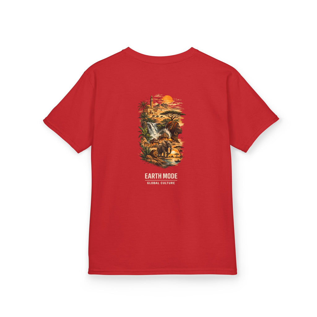 EARTH MODE KIDS AFRICA T-SHIRT - Collection ORIGINS