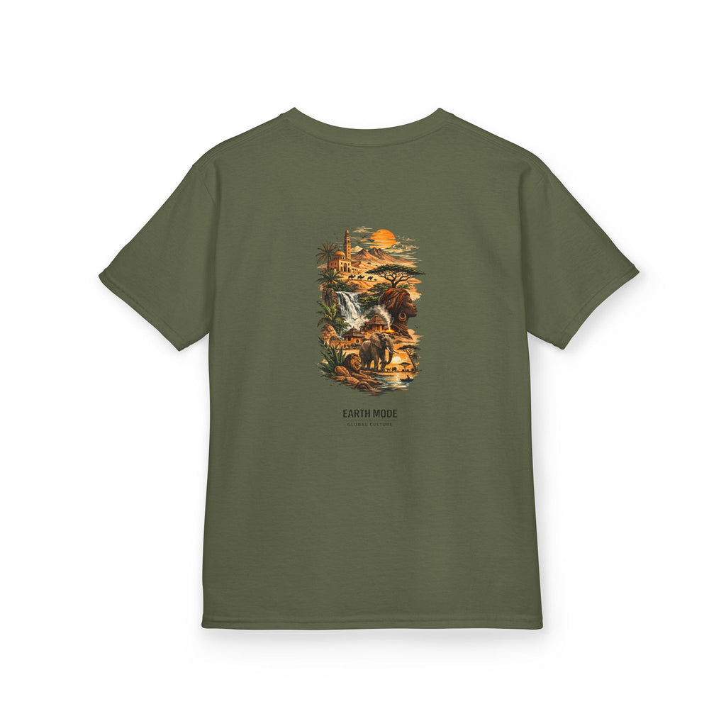 EARTH MODE KIDS AFRICA T-SHIRT - Collection ORIGINS