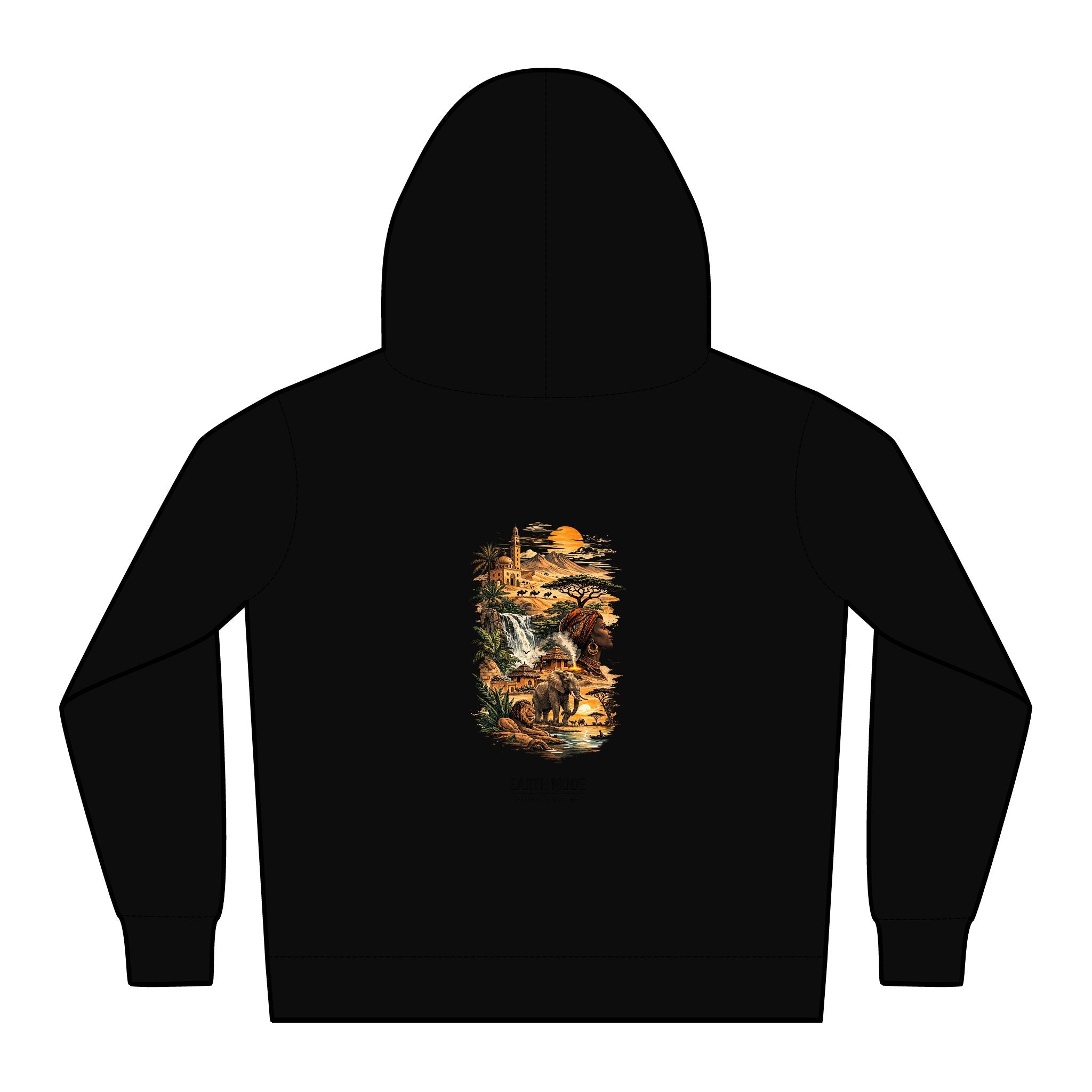 Earth Mode Kids Africa Hoodie — Collection ORIGINS